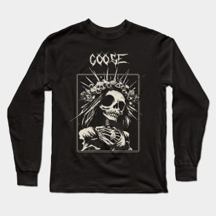 goose bridge skull Long Sleeve T-Shirt